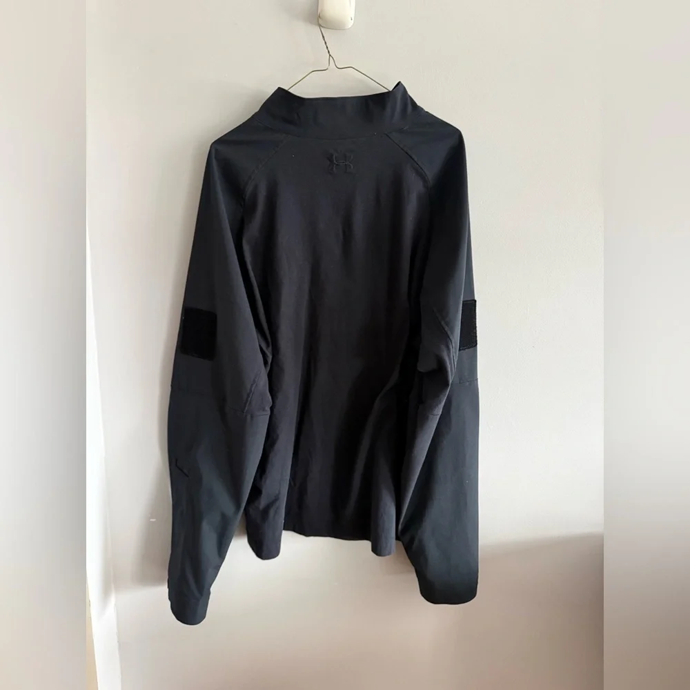 Under Armour Tactical Quarter Zip Pullover Black AllSeasonGear Size 3XL